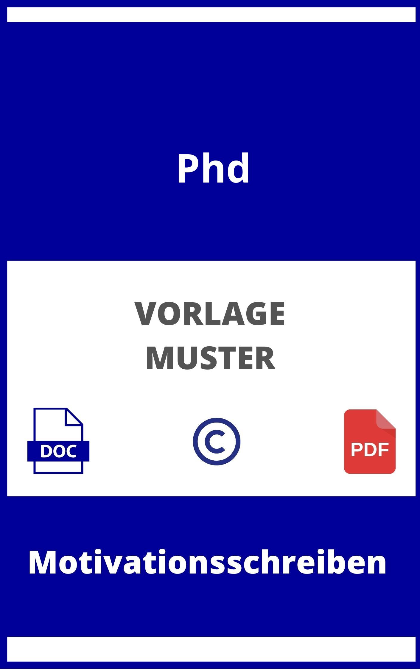 Motivationsschreiben Phd Muster Vorlage Motivationsschreiben Phd Muster Vorlage